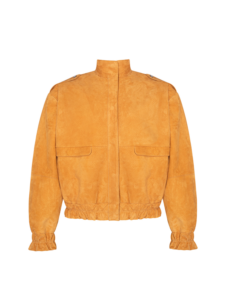 CHARLIE COGNAC LEATHER JACKET