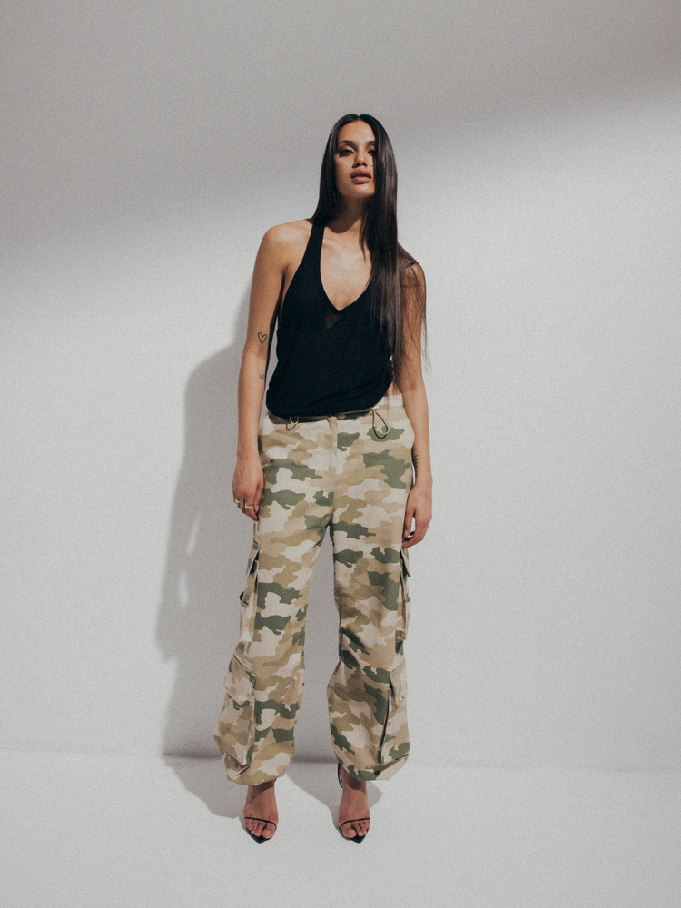 BOXER TOP SHEER BLACK