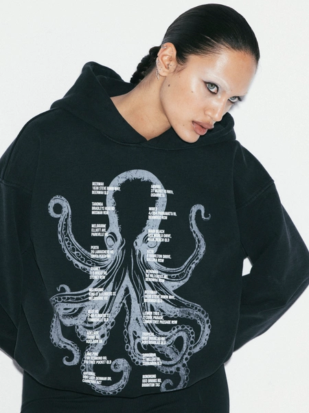 BLUZA OCTOPUS HOODIE 