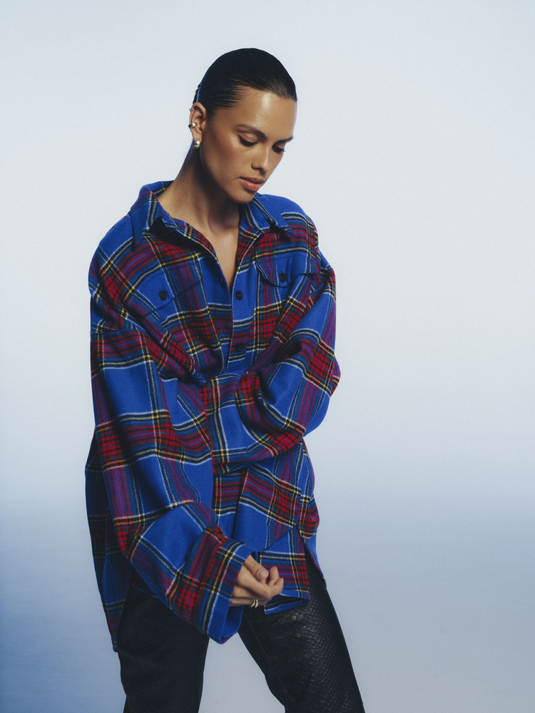GRUNGE WOOL SHIRT