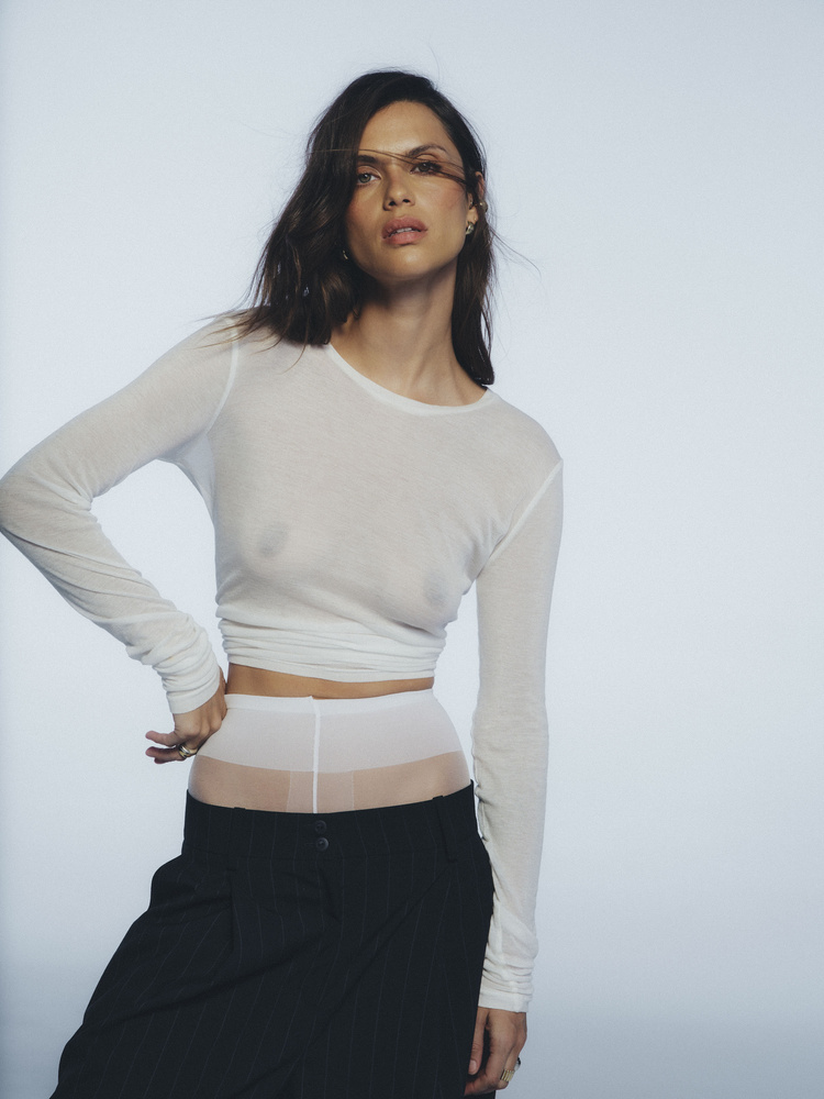 MESA WOOL STRIPES PANTS