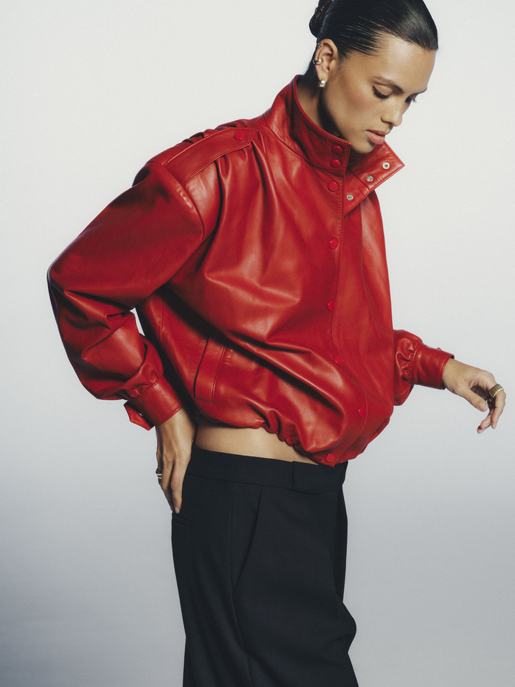 BRADLEY LEATHER JACKET