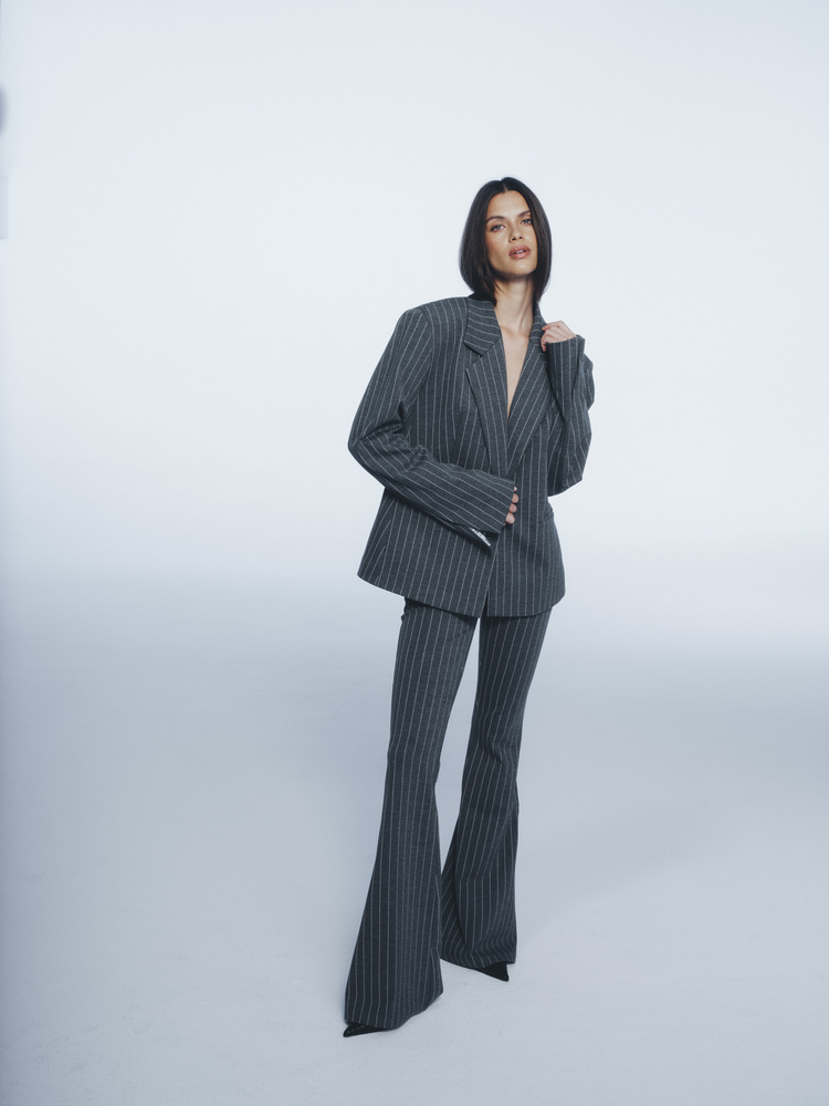 SPODNIE BELL GREY TALL