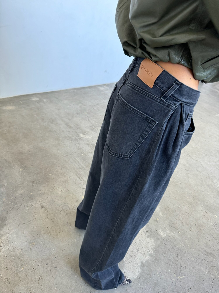 JEANSY BOYISH BLACK TALL