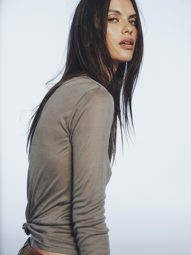 LONGSLEEVE SHEER ASH