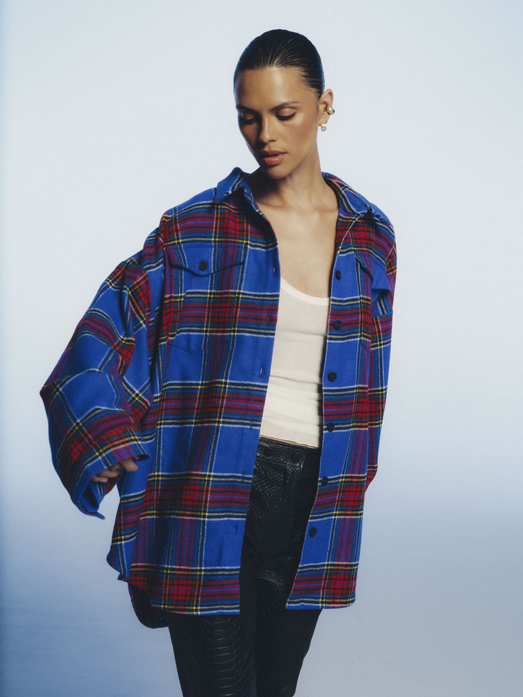GRUNGE WOOL SHIRT