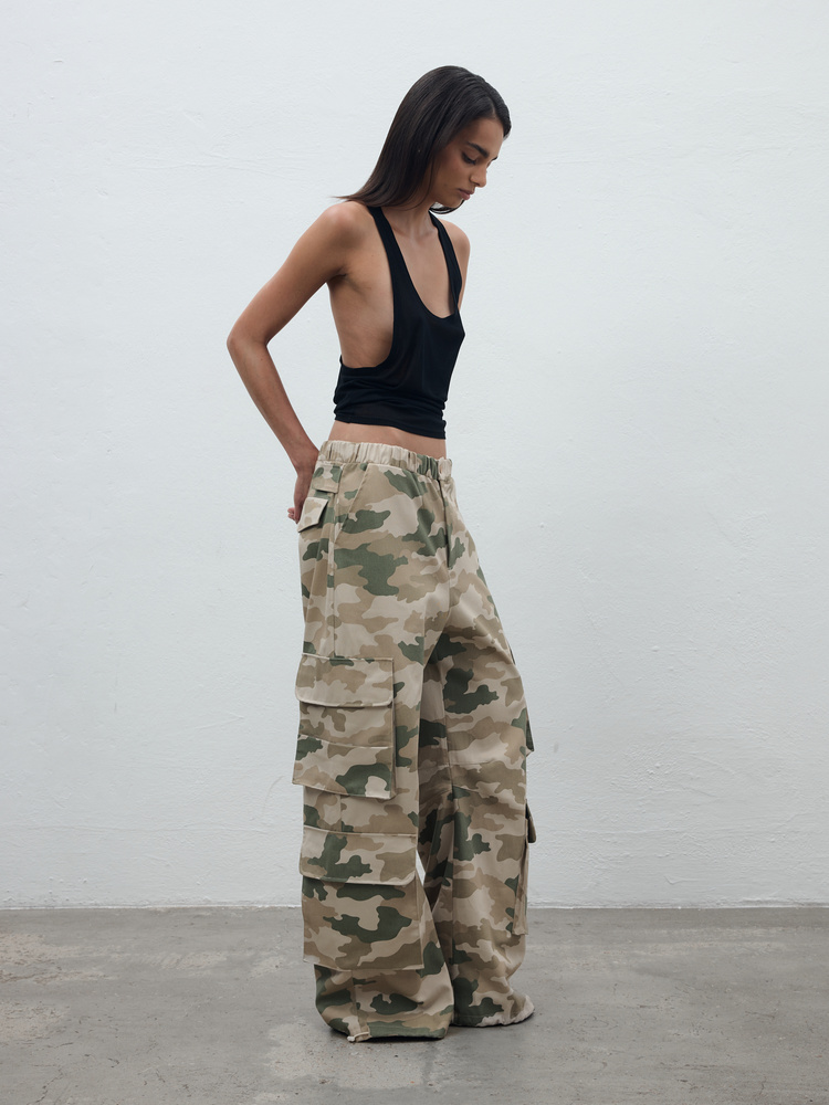 SPODNIE FORCE CAMO