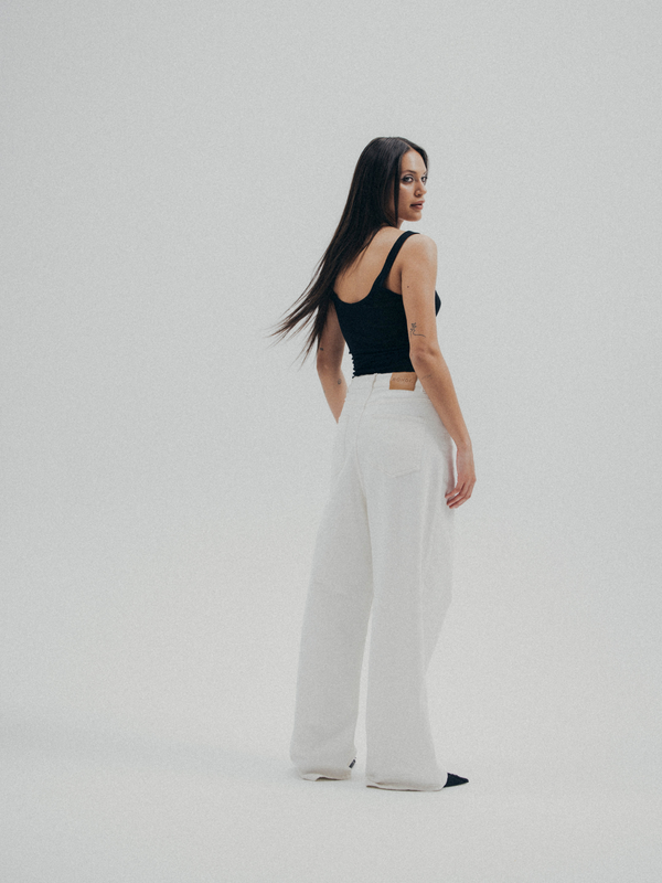 SPODNIE URBAN OFF WHITE TALL