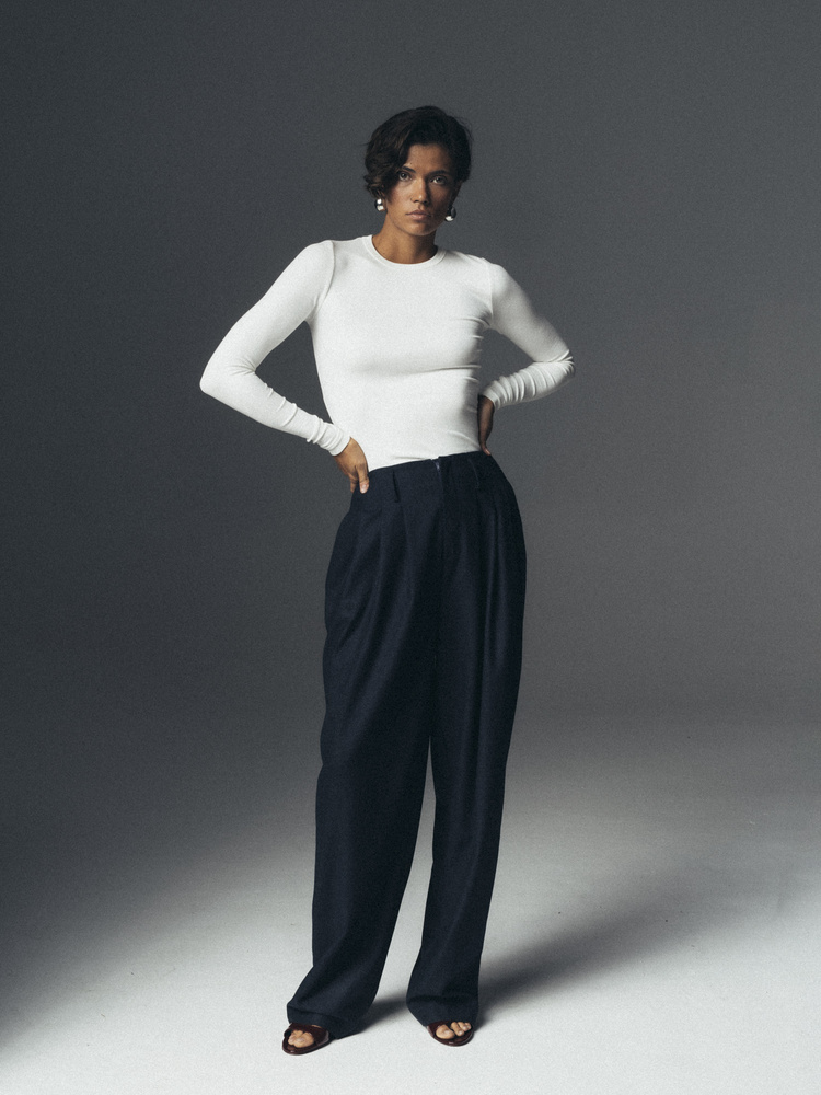 HOLY NAVY GREY PANTS