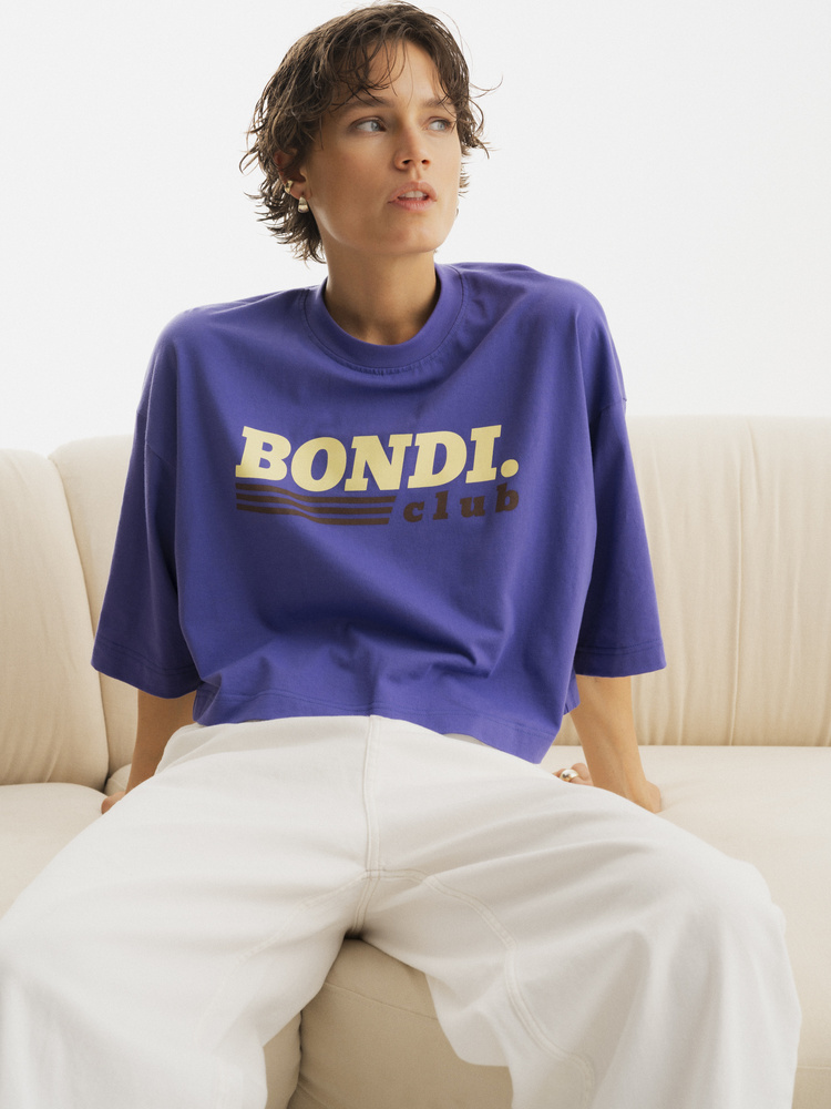CROP TOP BONDI CLUB VIOLET