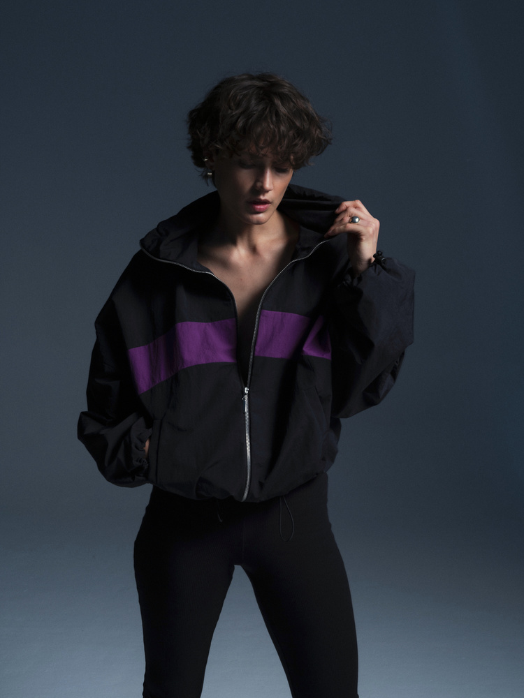KURTKA DRIFT ZIP BLACK