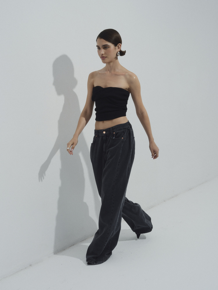 CELESTE BLACK CORSET