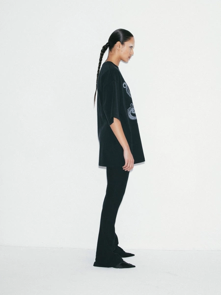 LEGGINSY ELASTIC FLARED