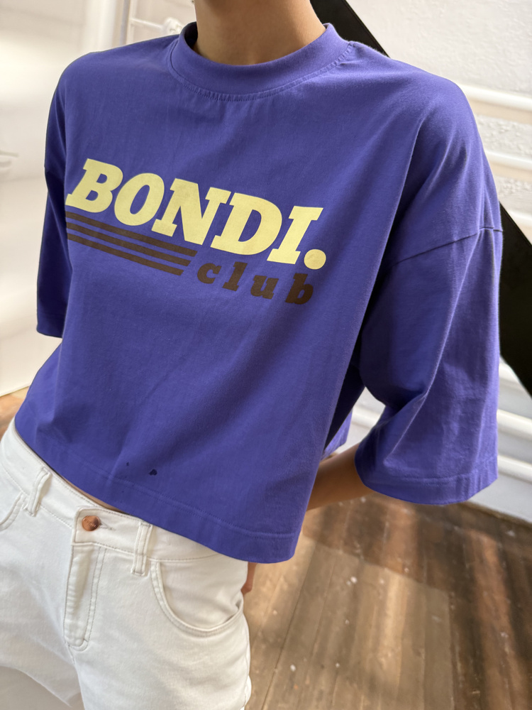 CROP TOP BONDI CLUB VIOLET