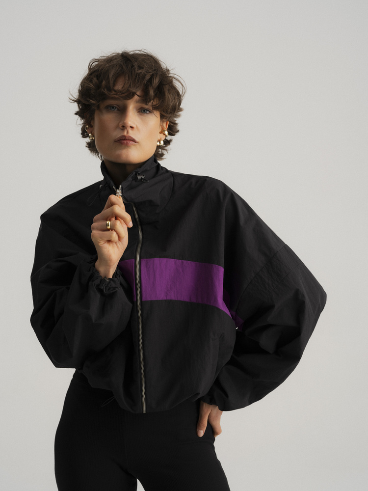 KURTKA DRIFT ZIP BLACK