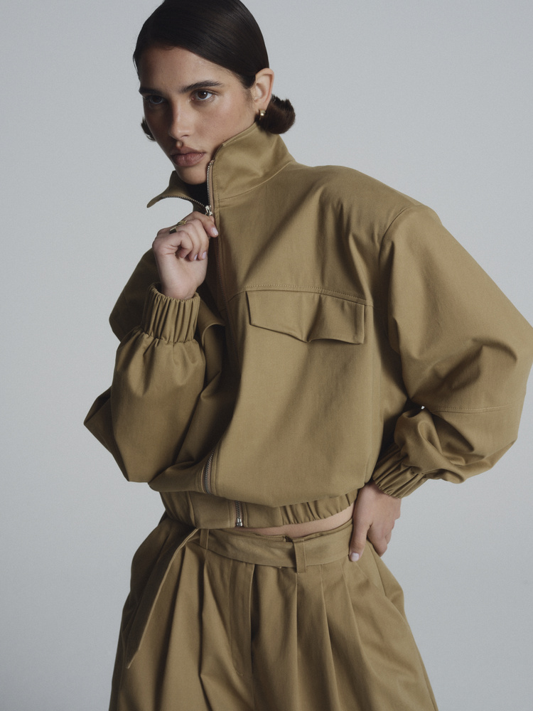 DUNE SAND BOMBER JACKET
