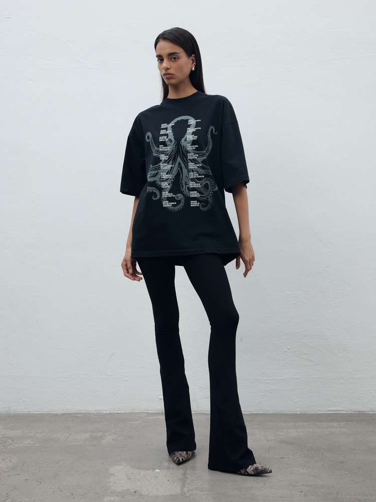 T-SHIRT OCTOPUS STEEL