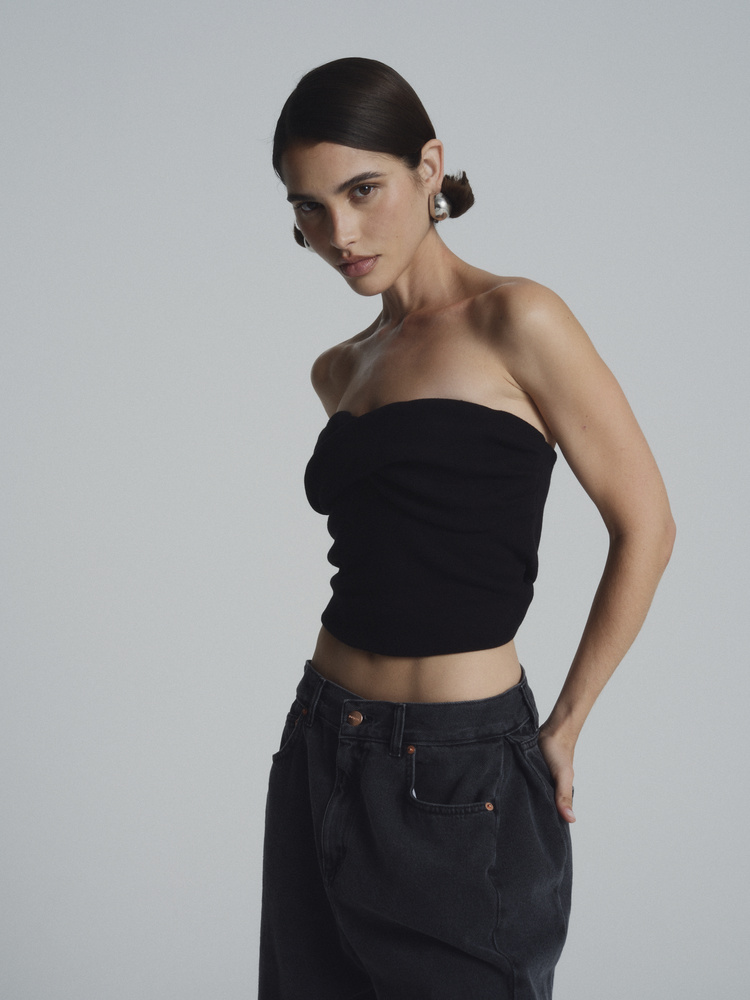 CELESTE BLACK CORSET