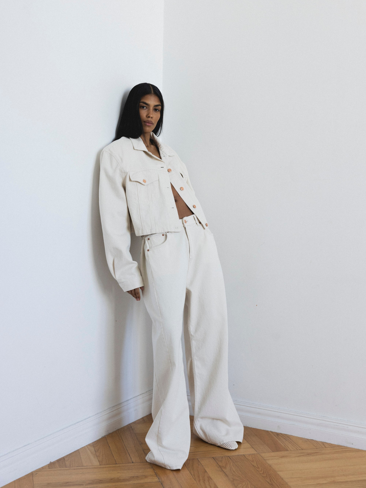JEANSY BOYISH CREAM TALL