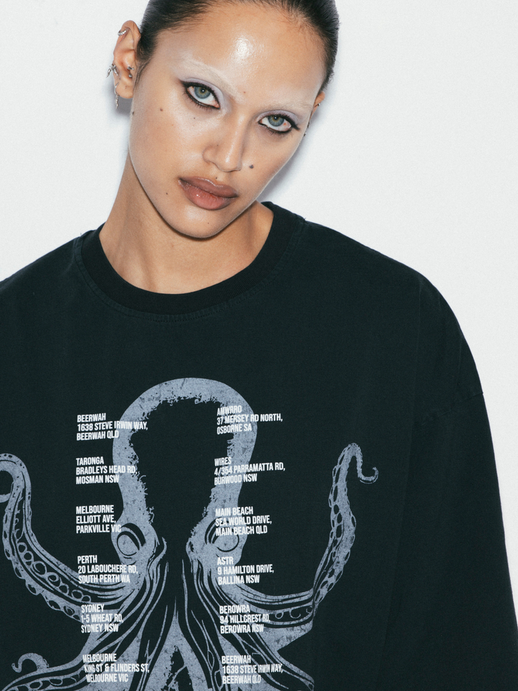 T-SHIRT OCTOPUS STEEL