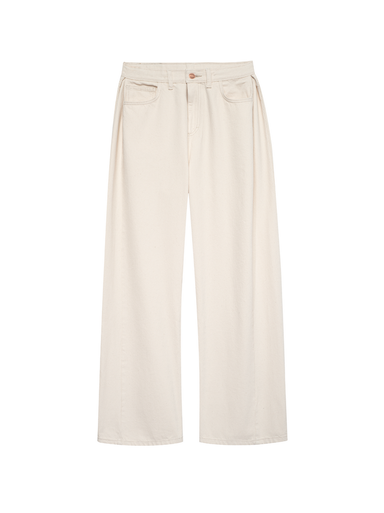 BOYISH CREAM TALL JEANS