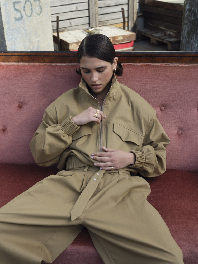 DUNE SAND BOMBER JACKET