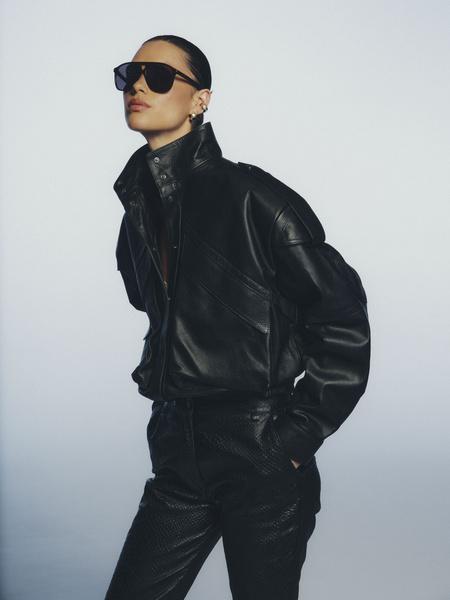 NASH NERO LEATHER JACKET