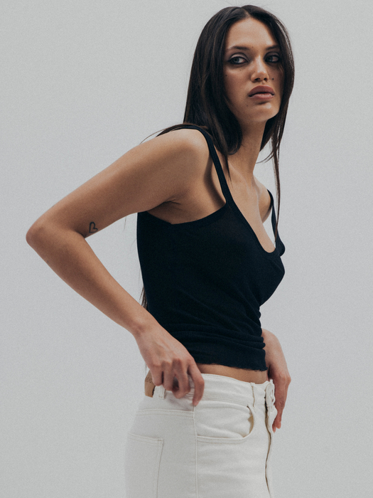 TINI TOP SHEER BLACK