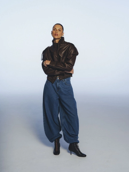 JEANSY SKATER INDYGO