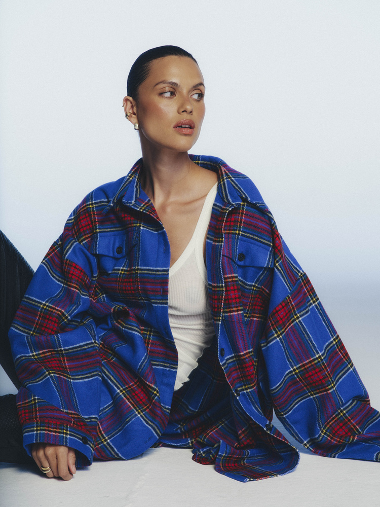 GRUNGE WOOL SHIRT