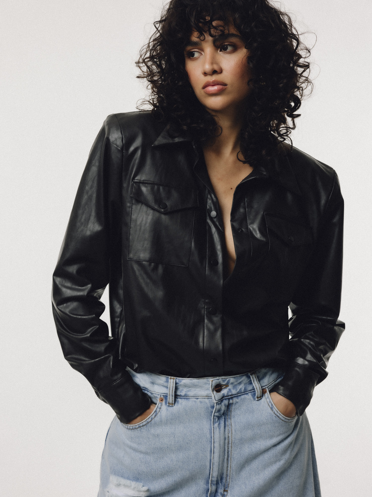 KOSZULA LIV BROWN