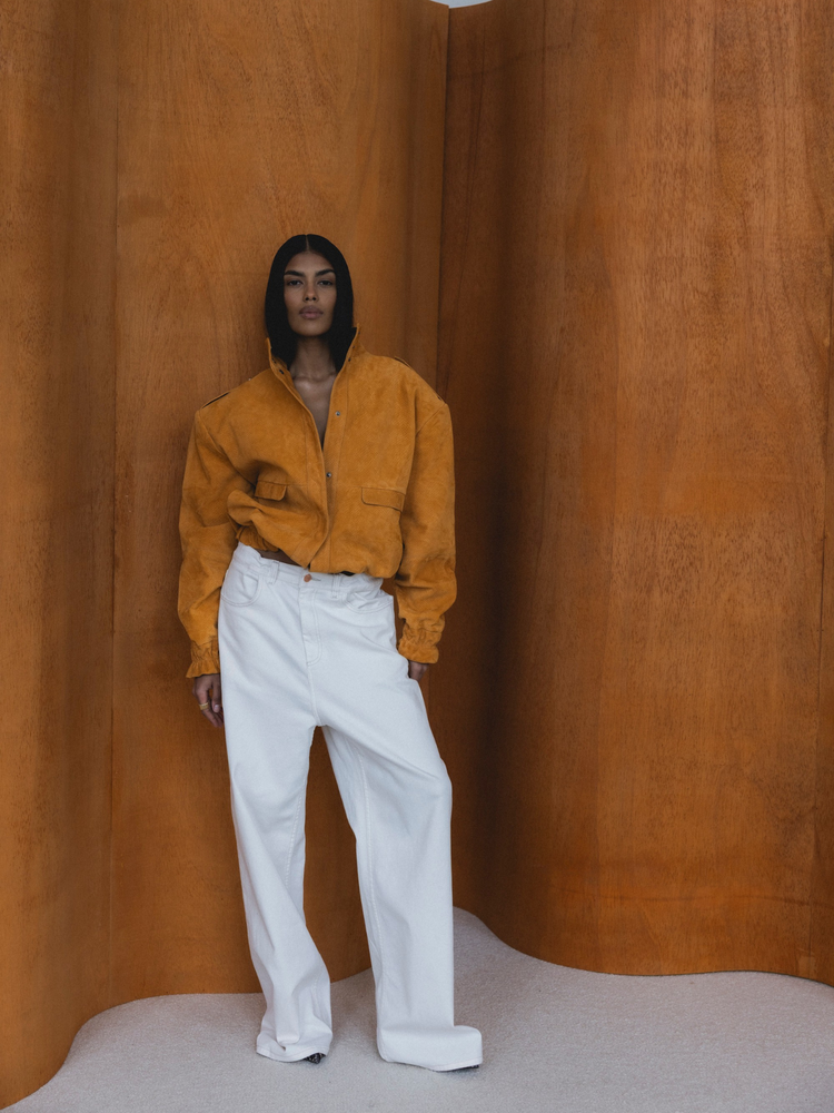 KURTKA SKÓRZANA CHARLIE COGNAC