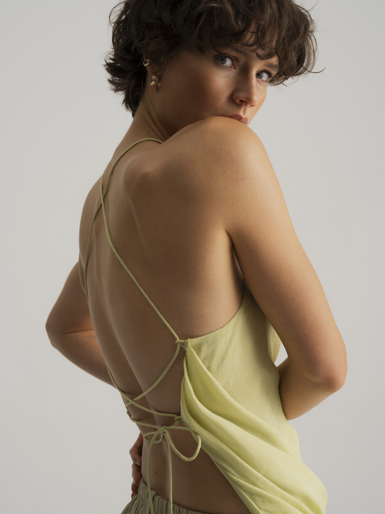 TOP SABRA SILK LIME