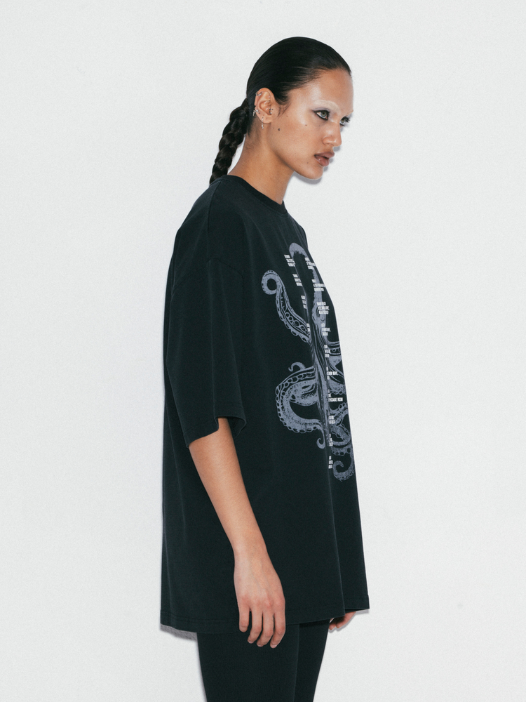 T-SHIRT OCTOPUS STEEL