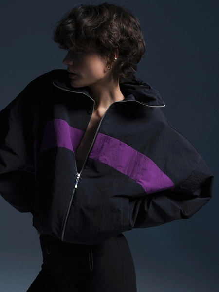 KURTKA DRIFT ZIP BLACK