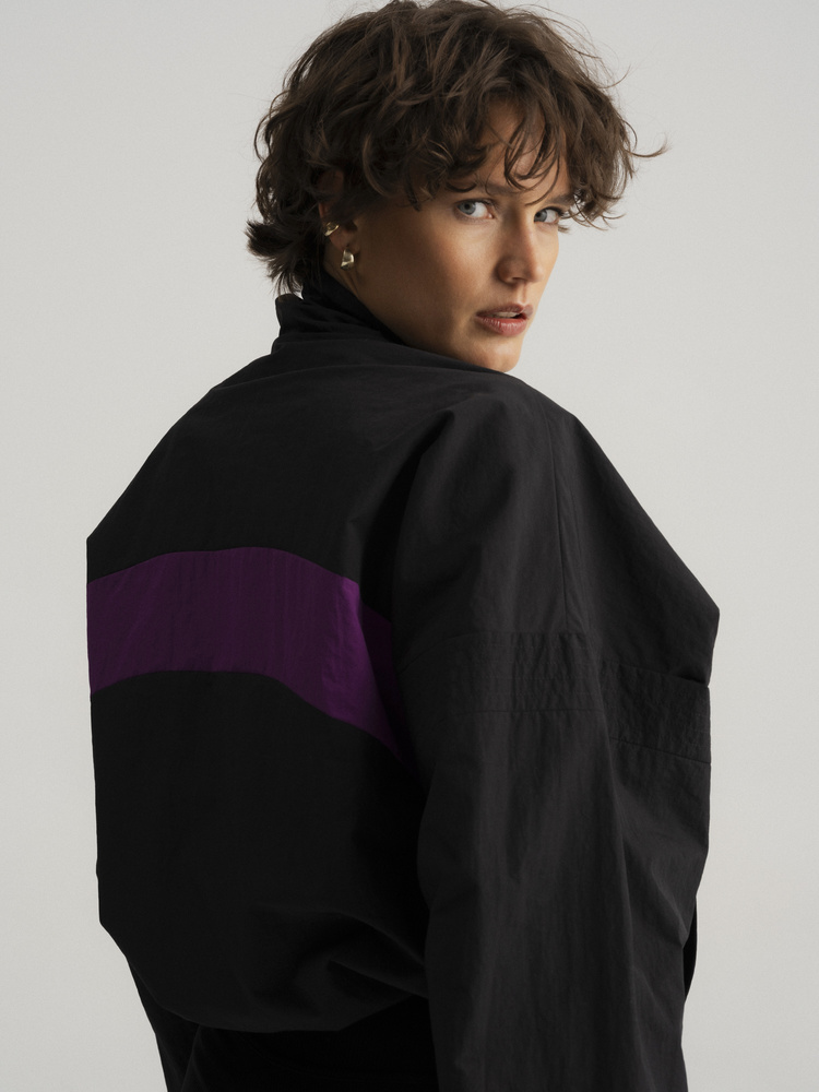 KURTKA DRIFT ZIP BLACK