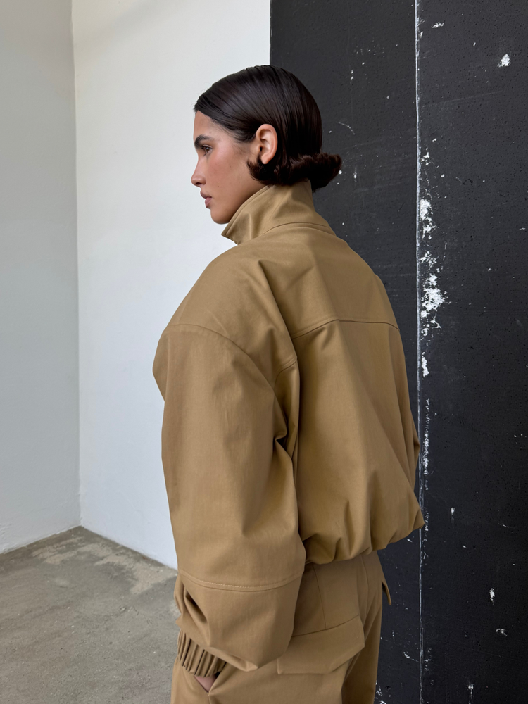 DUNE SAND BOMBER JACKET