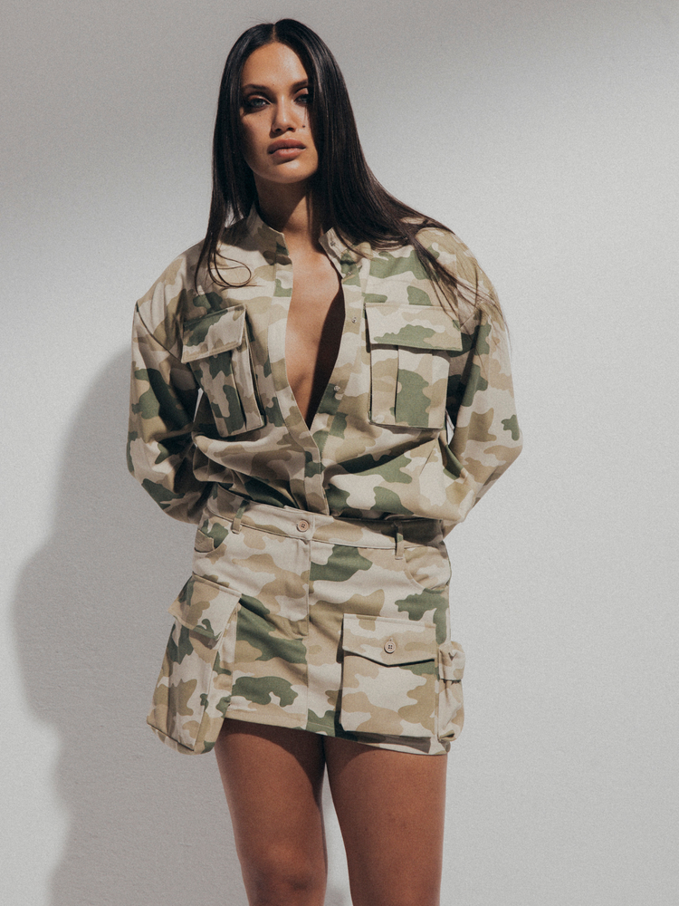 SPÓDNICA RAW CAMO