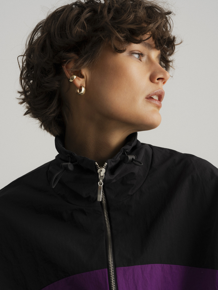 KURTKA DRIFT ZIP BLACK