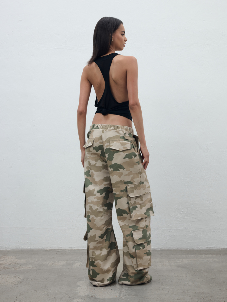 BOXER TOP SHEER BLACK