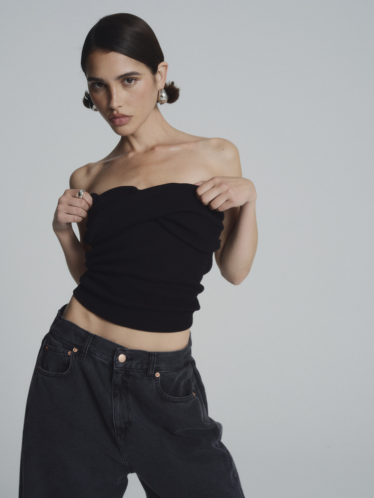 CELESTE BLACK CORSET