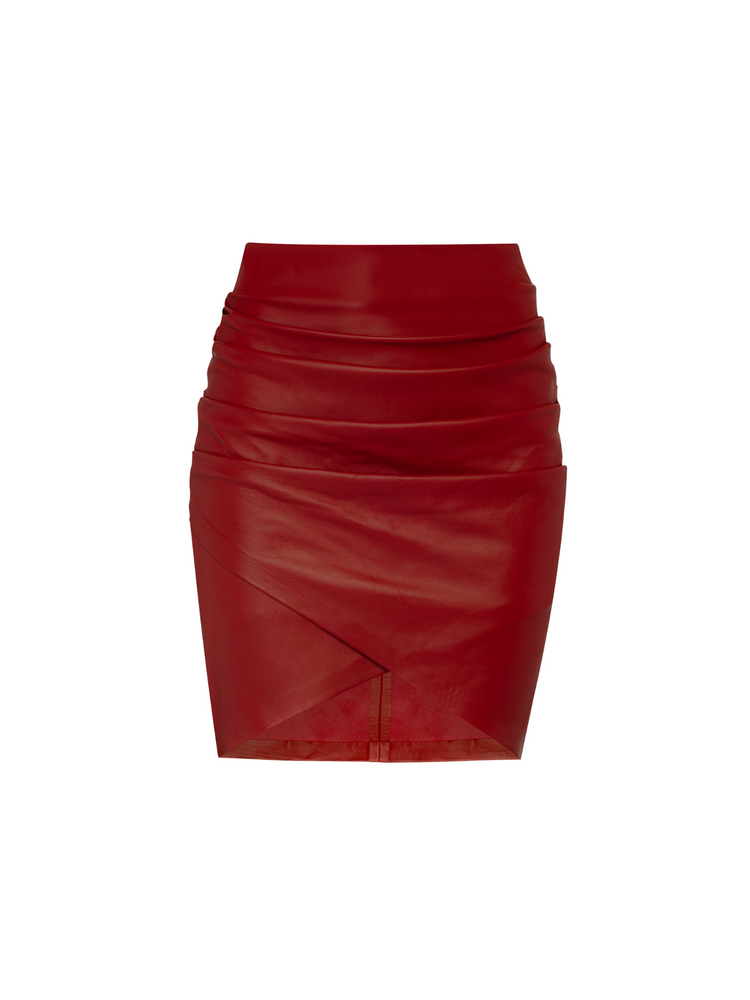 SPÓDNICA LIV RED