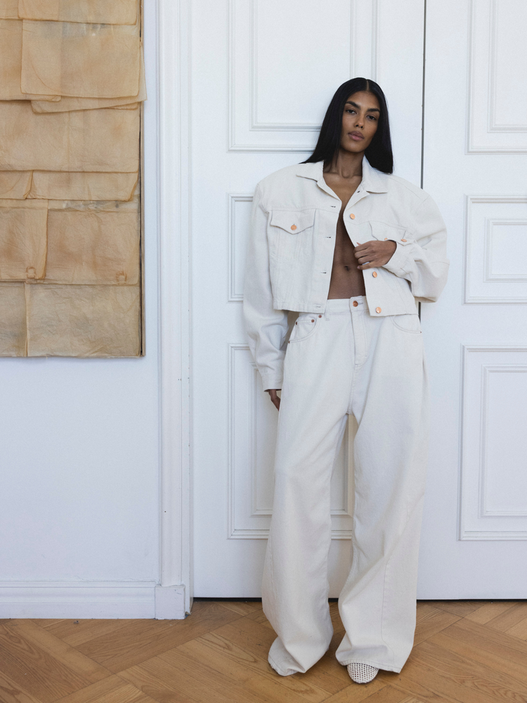 BOYISH CREAM JEANS