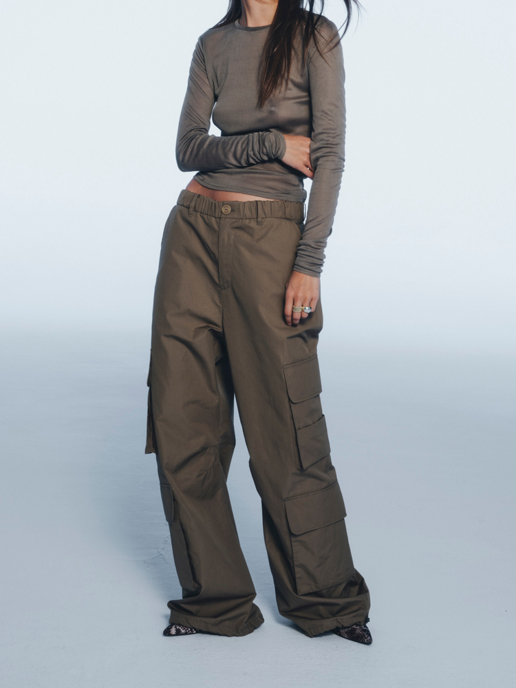 FORCE KHAKI CARGO PANTS