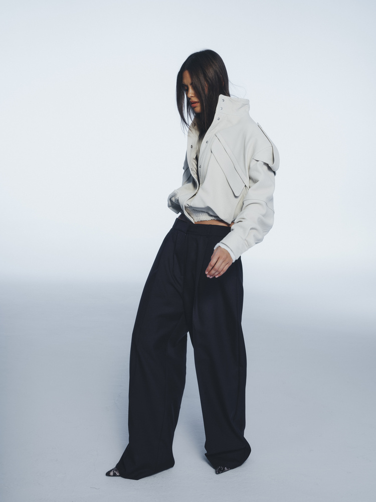 DEEP BURGUNDY PANTS