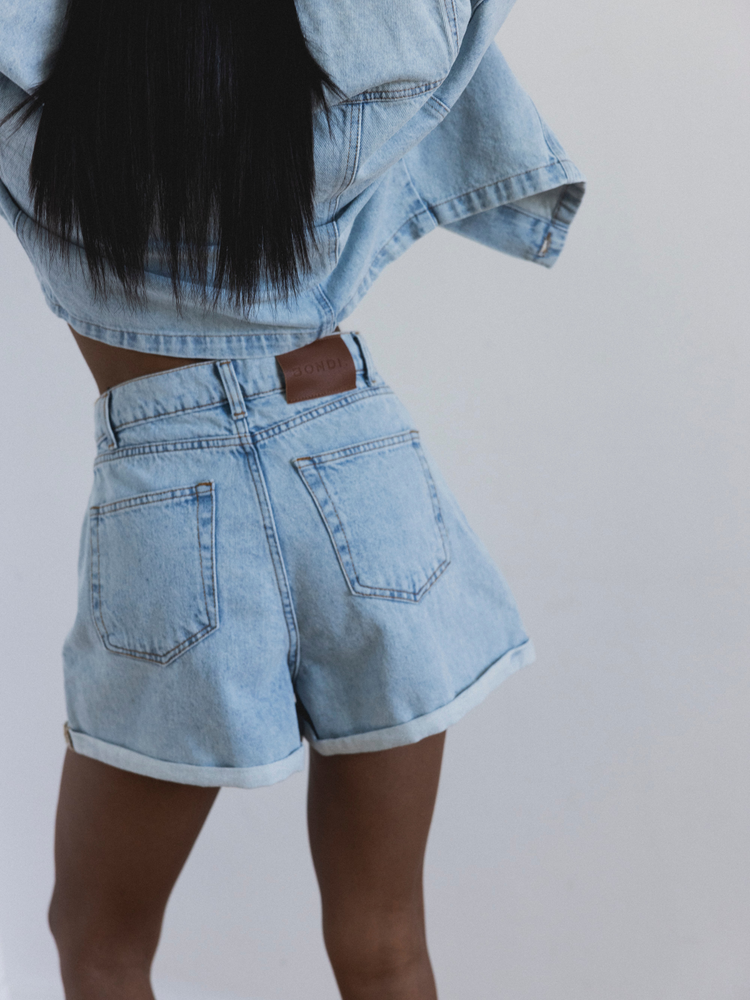 SZORTY RIVER DENIM