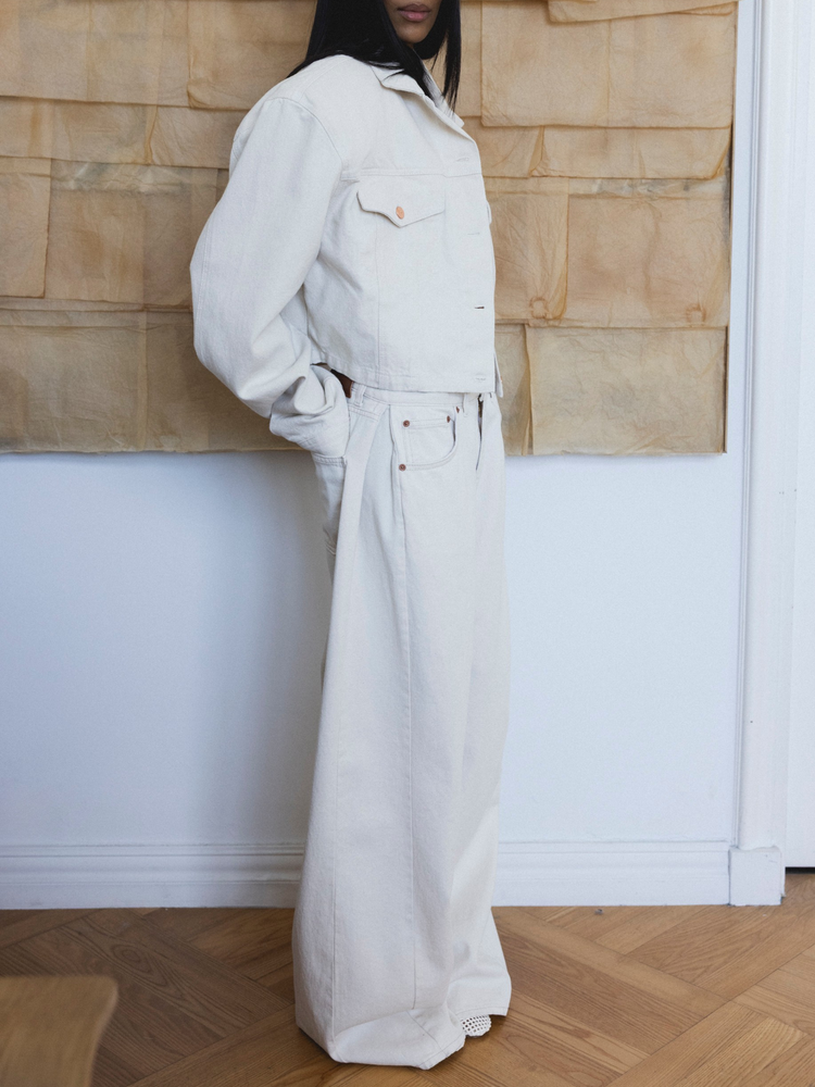 JEANSY BOYISH CREAM TALL