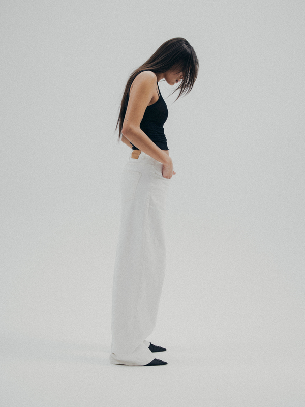 SPODNIE URBAN OFF WHITE REGULAR