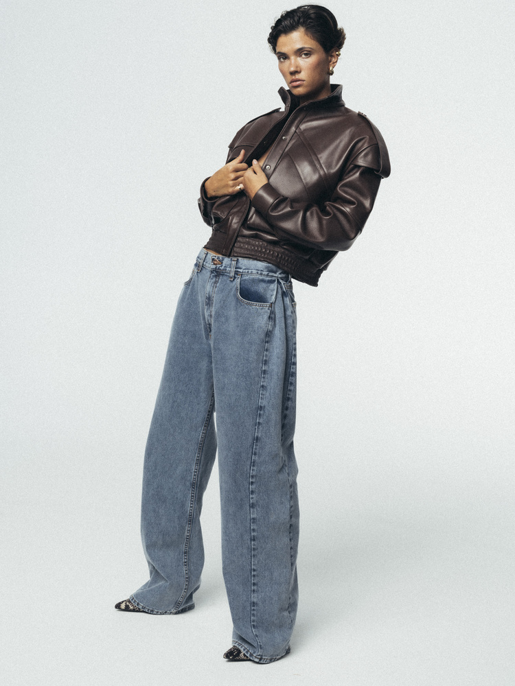JEANSY BOYISH VINTAGE BLUE TALL