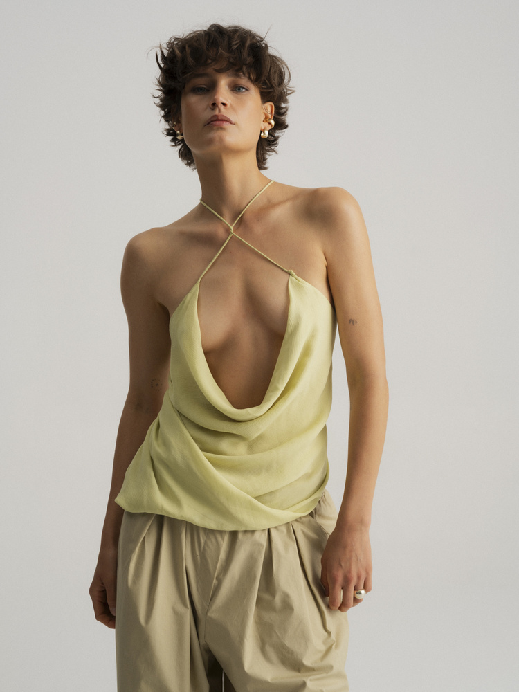 TOP SABRA SILK LIME